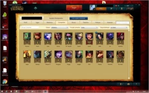 CONTA OURO V - League of Legends LOL