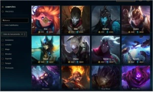 Conta league of legends D4 mmr alto poucos games. LOL