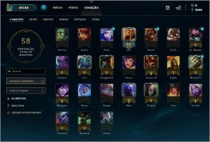 Conta Diamante V Nova c 24 champs 3 reembolsos - League of Legends LOL