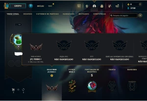 Conta Ferro I Com E-Mail Não Verificado - League of Legends LOL