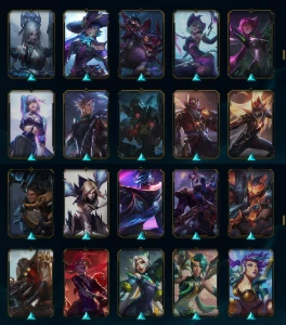 CONTA LOL & TFT ● 207 SKINS (2 PRESTIGIOS) ● +MUITO CONTEÚDO - League of Legends