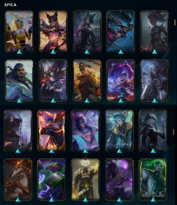 CONTA LOL & TFT ● 207 SKINS (2 PRESTIGIOS) ● +MUITO CONTEÚDO - League of Legends