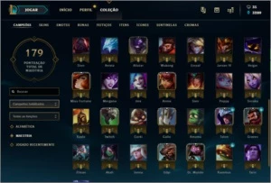 Conta gold 5 com borda platina em flex - League of Legends LOL
