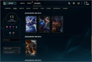 Conta gold 5 com borda platina em flex - League of Legends LOL