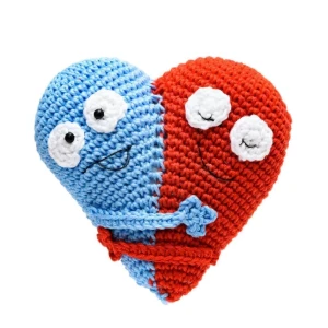 Abraço do Coração Amigurumi - Artesanato e Personalizados
