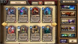 Conta hearthstone com várias cartas - Blizzard