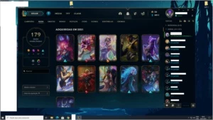 Conta League of Legends lvl 254 + Conta valorant beta LOL