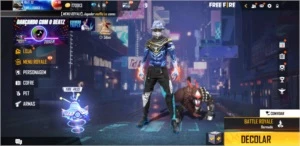 Conta Free Fire com Angélical e Top Criminal