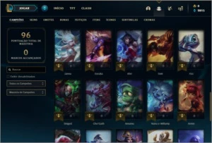 Conta prata 4 com 13 skins e 41 champs - League of Legends LOL