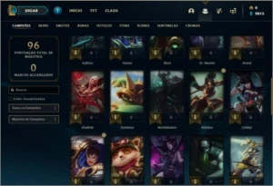 Conta prata 4 com 13 skins e 41 champs - League of Legends LOL