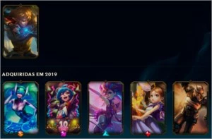 CONTA DO VALORANT + CONTA DE LOL COM MAIS DE 300 R$ EM SKINS