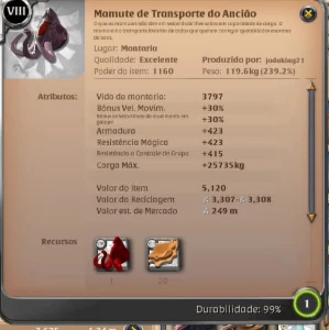 Conta 2.1B de fama + 498 em prata - Albion Online