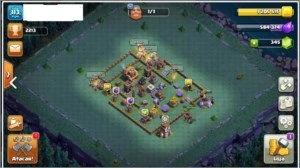 Clash of clans CV 9 Full + Vila do construtor