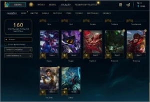 Conta LOL Ouro 3 - League of Legends
