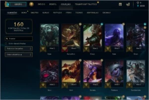 Conta LOL Ouro 3 - League of Legends