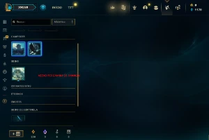 CONTA DE LOL UNRANKED C/ PROJETO IRELIA/APHELIOS FERA LUNAR - League of Legends