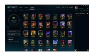 Conta League of Legends Ouro 5 LOL
