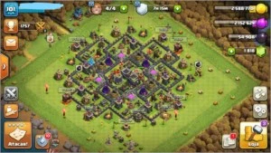 CV 9 FULL - CONTA RARA - Clash of Clans