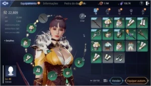 CONTA LVL 40 MIR4 PRONTA PRA MINERAR