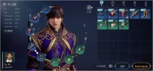 Conta lvl 45 pronta para minerar em snake valley - MIR4