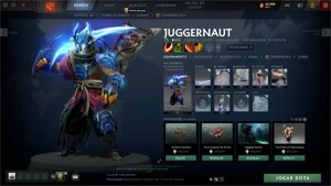 CONTA DOTA 2 ANCESTRAL 2, 4010K MMR 10K CONDUTA + ITENS