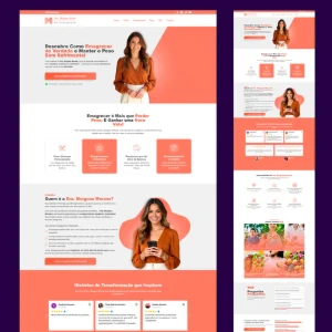 Combo Templates Nutrição - Elementor PRO