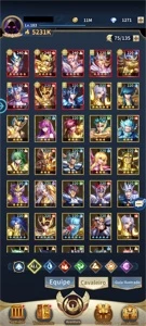 Saint Seiya Legends - Whale - 5231k Power - Top 2~5 Server - Saint Seiya Awakening SSA