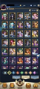 Saint Seiya Legends - Whale - 5231k Power - Top 2~5 Server - Saint Seiya Awakening SSA