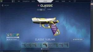 Conta de Valorant com Skin