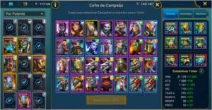 Raid: Shadow Legends - 14 Lendários + M. Sirris 1 +c.heartx2 - Outros
