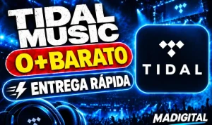 Tidal Hifi Plus Privado | 30 Dias | Melhor preço! - Assinaturas e Premium