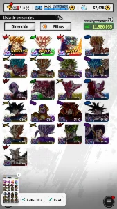 Dragon Ball Legends - 2 Ultras + 57.000 Cristais - Outros