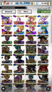Dragon Ball Legends - 2 Ultras + 57.000 Cristais - Outros