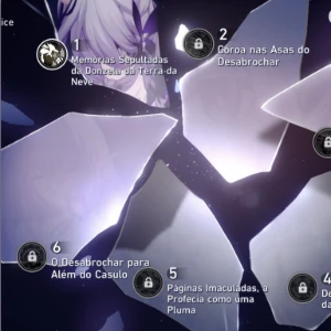 Conta Honkai Star  Time Premium Da Castorice  Silver Wolf - Honkai: Star Rail
