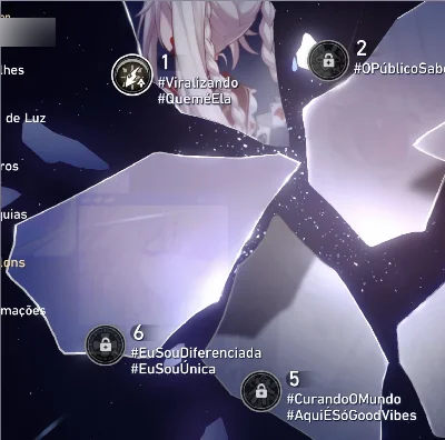 Conta Honkai Star  Time Premium Da Castorice  Silver Wolf - Honkai: Star Rail