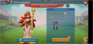 Conta Lords mobile t4