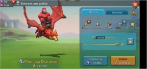 Conta Lords mobile t4