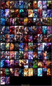 ACC LOL 129 Champs 101 Skins Solo Gold 5/ Flex Gold 3 - League of Legends