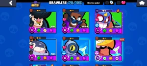 Conta Power Point 20774 Ouro 35415 Gema 399 Bling 43138 - Brawl Stars