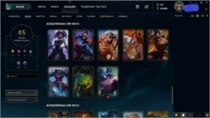 ACC 41K(MIL) EA 92 CHAMPS E 45 SKINS POR R$140,00 - League of Legends LOL