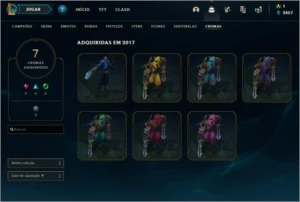 Conta Main Zed - League of Legends LOL
