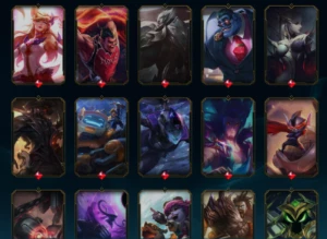 MMR Platina Todos os campeões 150 skins 70 cromas e +150k EA - League of Legends LOL
