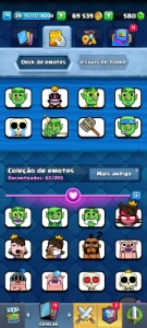 Conta clash royale com mais de um ano criada