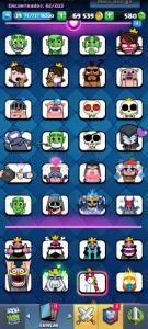Conta clash royale com mais de um ano criada