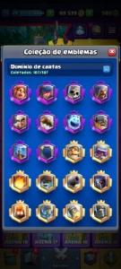 Conta clash royale com mais de um ano criada