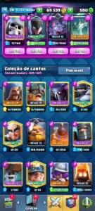 Conta clash royale com mais de um ano criada