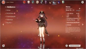 Conta Genshim Impact AR52, com 7 personagens 5 estrelas. - Genshin Impact