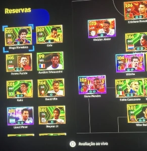 Conta Efootball Psn. Box Pele, Cr7 Bigtime, Cruyff, Puskas - eFootball PES
