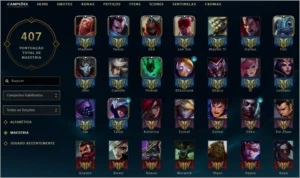 Conta de League of Legends(LOL)