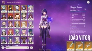 ⭐Genshin Impact 12x5⭐- Conta ENDGAME bem cuidada!⭐